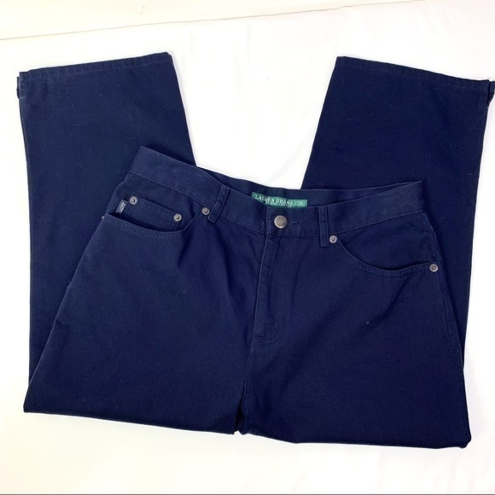 NWT Ralph Lauren Jeans Women’s Pants Blue Sz 6 - Picture 2 of 7